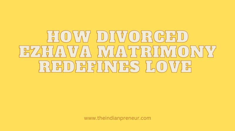 Divorced ezhava matrimony